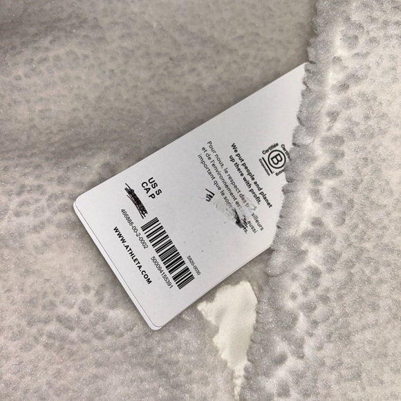 Athleta Cozy Sherpa Snap Sweatshirt - Picture 8 of 9